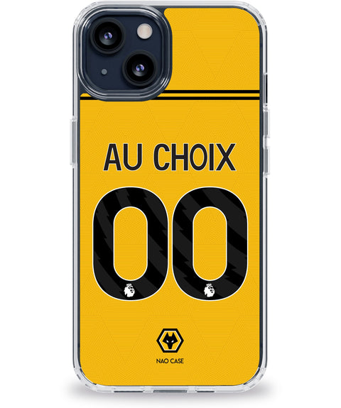 Coque Wolverhampton domicile personnalisée avec prénom et numéro