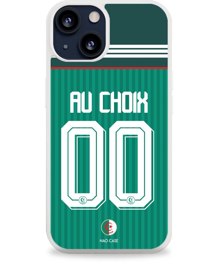 Coque football ALGERIE EXTERIEUR personnalisée nom numéro – 2ème coque -50% – iPhone Samsung Xiaomi Redmi