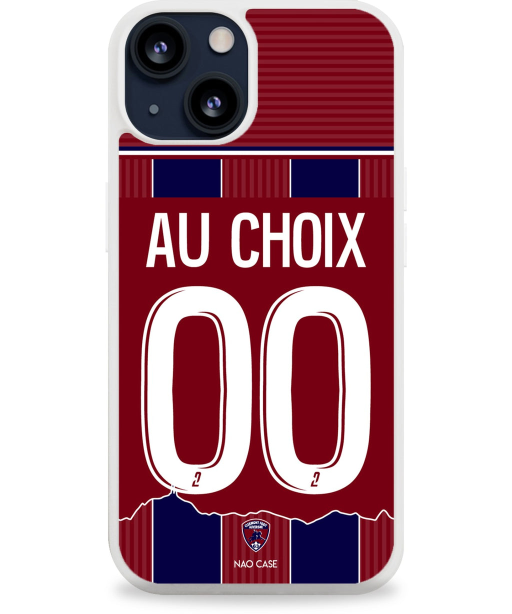Coque Clermont Foot 63 Domicile 2026/27 Personnalisée
