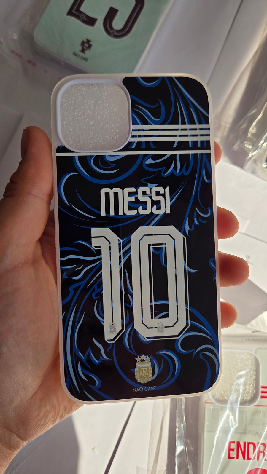 Photo atelier NAO CASE coque Équipe de France personnalisée