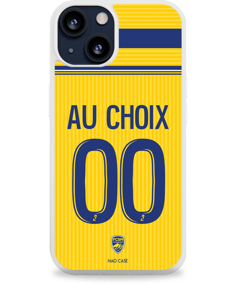 Coque FC Sochaux-Montbéliard domicile 2026/27 personnalisée avec nom et numéro