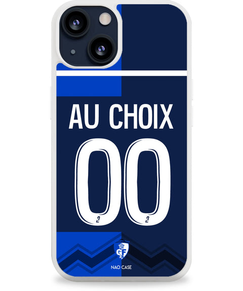 Coque Grenoble Foot 38 domicile 2026/27 personnalisée avec nom et numéro