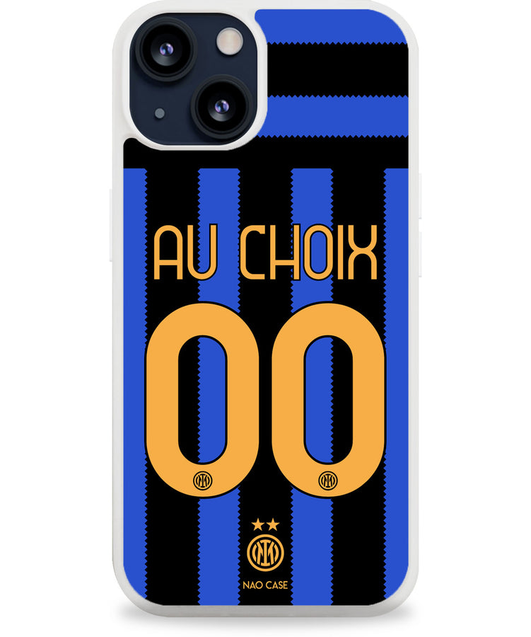 Coque Inter Milan domicile personnalisée 2026/27 avec prénom et numéro