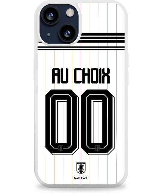 Coque football JAPON EXTERIEUR personnalisée nom numéro – 2ème coque -50% – iPhone Samsung Xiaomi Redmi