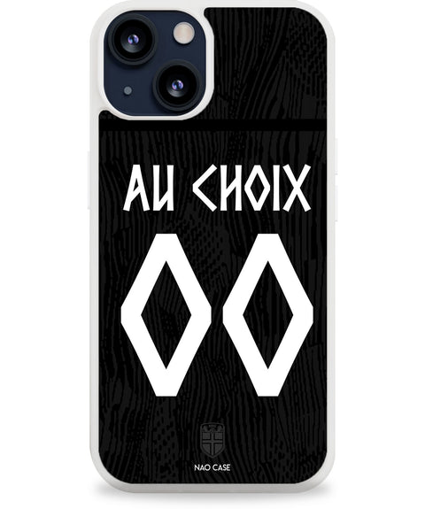 Coque Norvège extérieur personnalisée 2026 avec prénom et numéro compatible iPhone et Samsung