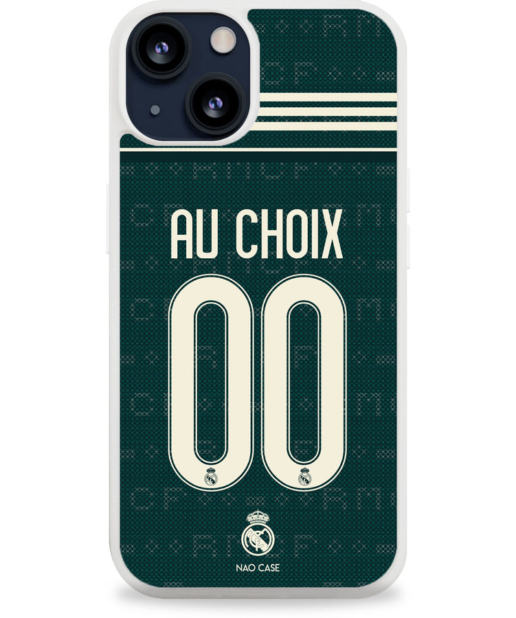 Coque Real Madrid extérieur personnalisée 2026/27 avec prénom et numéro