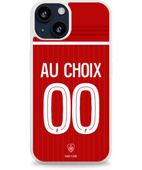Coque Stade Brestois domicile personnalisée 2026/27 avec prénom et numéro