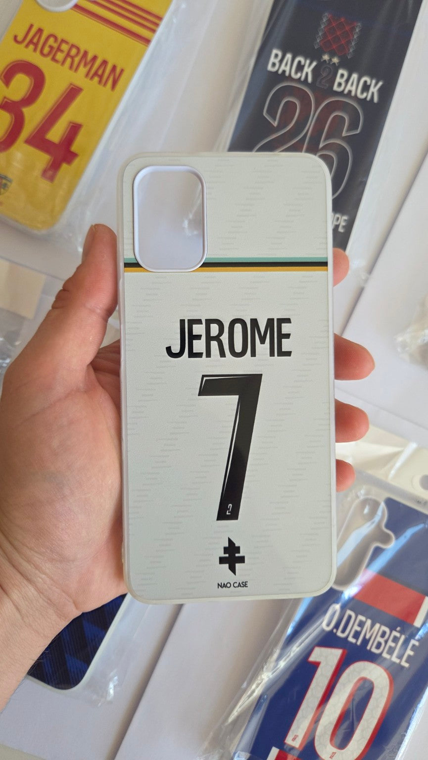 Coque Stade de Reims Domicile 2026/27 Personnalisée réellement produite et personnalisée – exemple 6