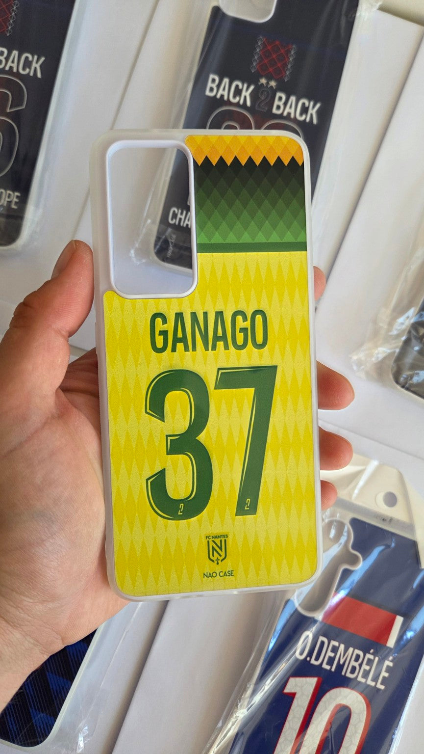 Coque Stade de Reims Domicile 2026/27 Personnalisée réellement produite et personnalisée – exemple 2
