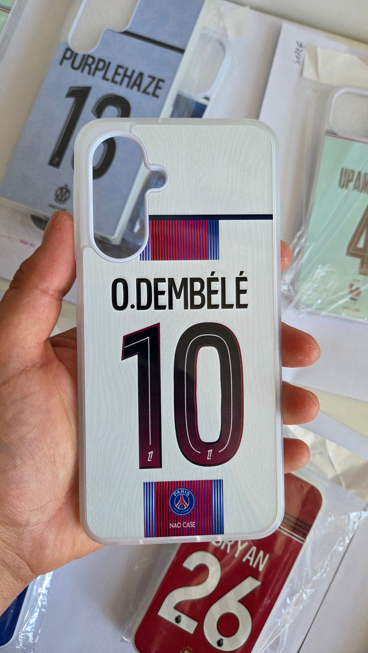 Exemple de coque Ligue 1 réellement produite et personnalisée – 1